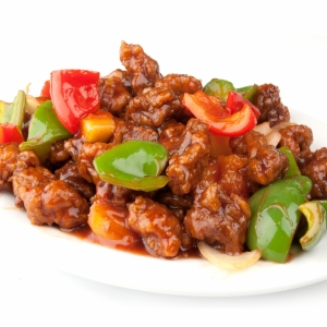 74 B. Peking Style Pork Chops