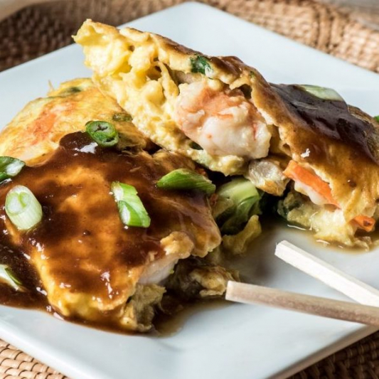 108 B. Shrimp Egg Foo Yong