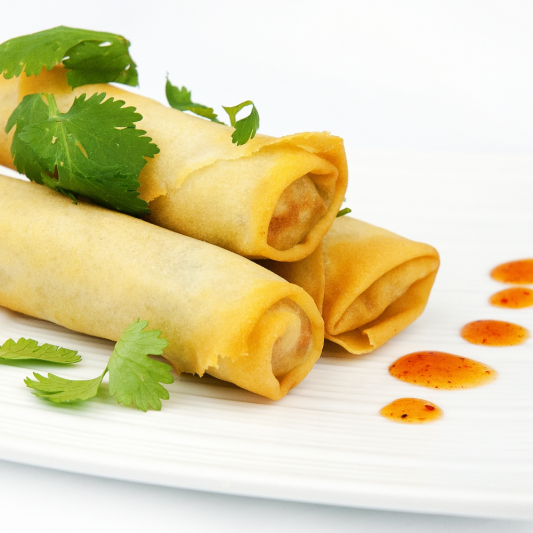 Vegetarian Spring Roll (1 pc)